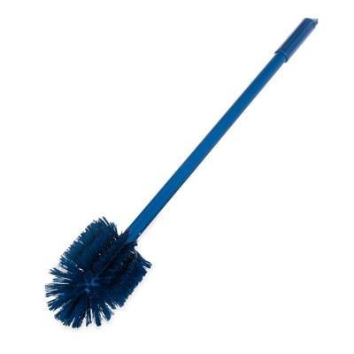 Carlisle 40008C14 Sparta 5 In. Blue Multi-Purpose Valve and Fitting Brush with 30"L Handle