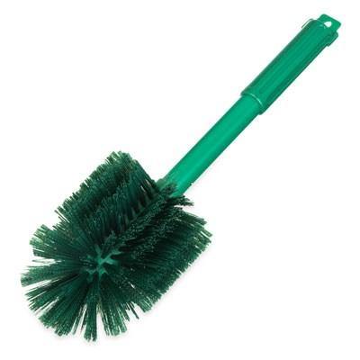 Carlisle 40010C09 16" Sparta Multi-Purpose Brush with Polyester Bristles - Plastic, Green