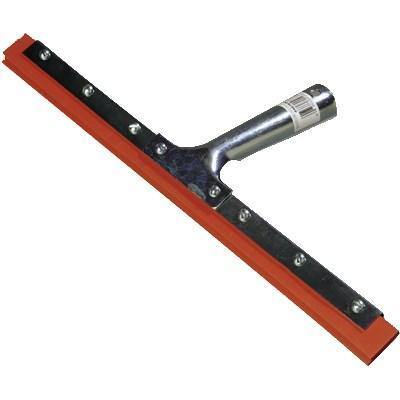 Carlisle 4007400 14" Hand Held Window Squeegee - Double Blade, Zinc-Plated Steel Handle
