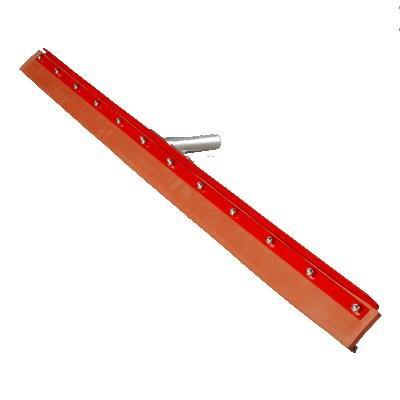 Carlisle 4007700 36" Floor Squeegee Head - Straight, Rubber Blade, Heavy-Duty Steel Frame