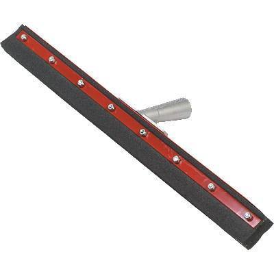 Carlisle 4008200 24" Sparta Floor Squeegee, Straight Steel, Black Double Foam