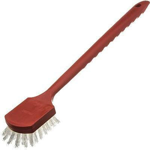 Carlisle 4011305 20" Utility Brush - Teflon/Plastic, Red