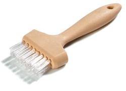 Carlisle 4011400 7" Waffle/Griddle Brush - Teflon/Plastic