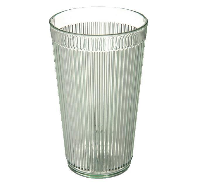 Carlisle 401264 12 Oz. Jade Crystalon Stack-All Plastic Tumbler