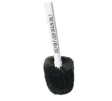 Carlisle 4014800 6-3/4" Floor Drain Brush Head - Polypropylene, Black