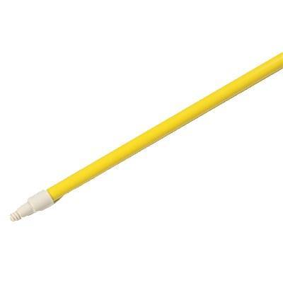 Carlisle 4022704 60" Handle - Threaded, Foam-Filled Fiberglass, Yellow