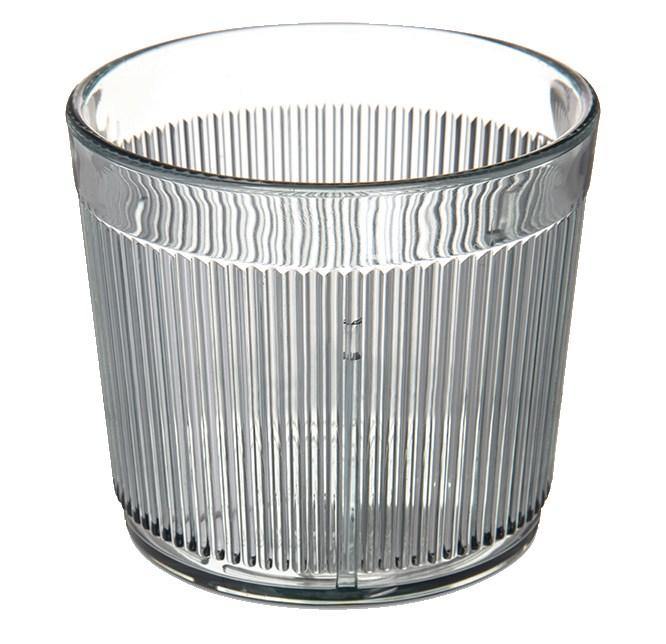 Carlisle 402964 9 Oz. Jade Crystalon Stack-All Plastic Tumbler
