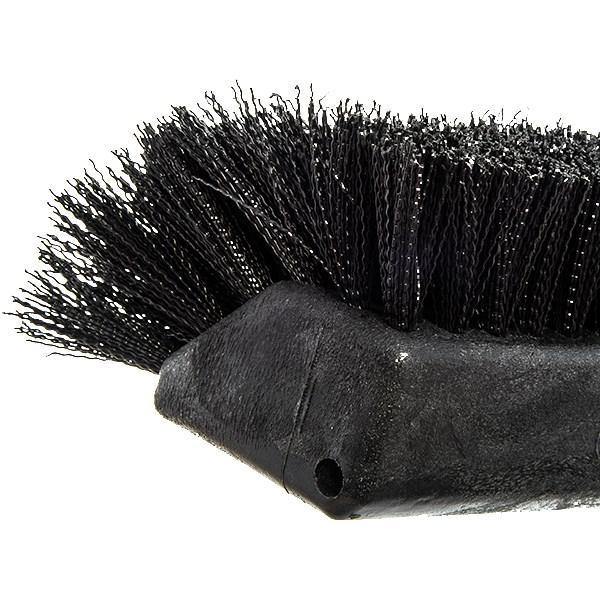 Carlisle 4042503 10" Boot 'N Shoe Brush Head - Plastic/Polypropylene, Black