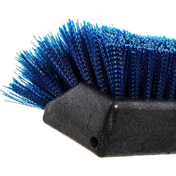 Carlisle 4042514 10" Boot 'N Shoe Brush Head - Plastic/Polypropylene, Blue