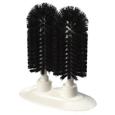 Carlisle 4046003 Sparta Twin Glass Washer Brush, Polyester Bristles