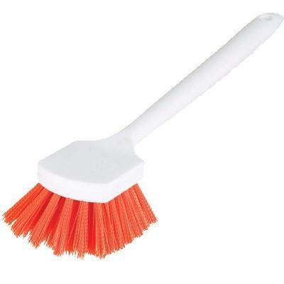 Carlisle 4050124 20" Utility Brush - Poly, Orange