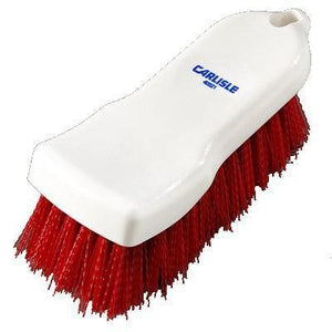 Carlisle 4052105 Cutting Board Brush - 6 X 2-1/2" Red