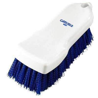 Carlisle 4052114 Cutting Board Brush - 6 X 2-1/2" Blue