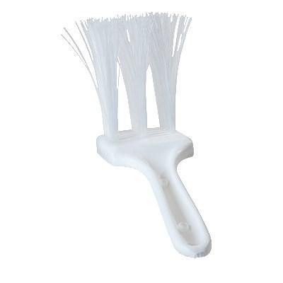 Carlisle 4053200 Sparta Spectrum 4-1/4" Nylon Stiff Bristle White Onion/Lettuce Cutter Brush