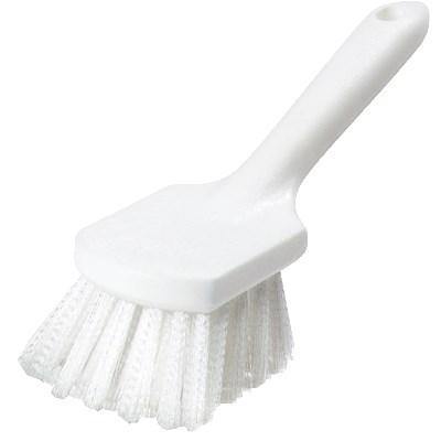 Carlisle 4054500 8" Utility Kitchen Brush - Angled, Poly, White