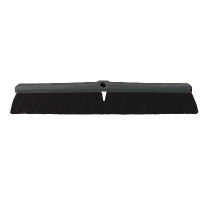 Carlisle 4056200 24" Floor Sweep Head - Foam Block, Horsehair/Poly Bristles