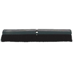 Carlisle 4056500 24" Floor Sweep Head - Foam Block, Black Tampico Bristles