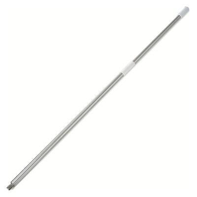 Carlisle 41199C02 60" Threaded Handle, Stainless, White