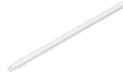Carlisle 4122500 48" Threaded Handle - Fiberglass, White