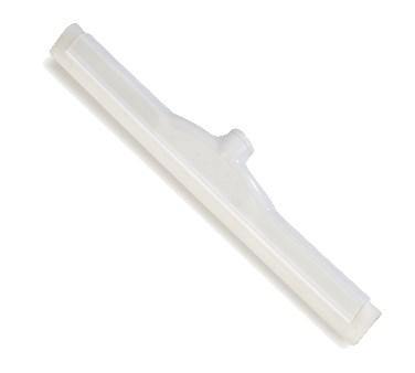 Carlisle 4156702 Sparta Spectrum 18" White, Double Foam Floor Squeegee with Plastic Frame