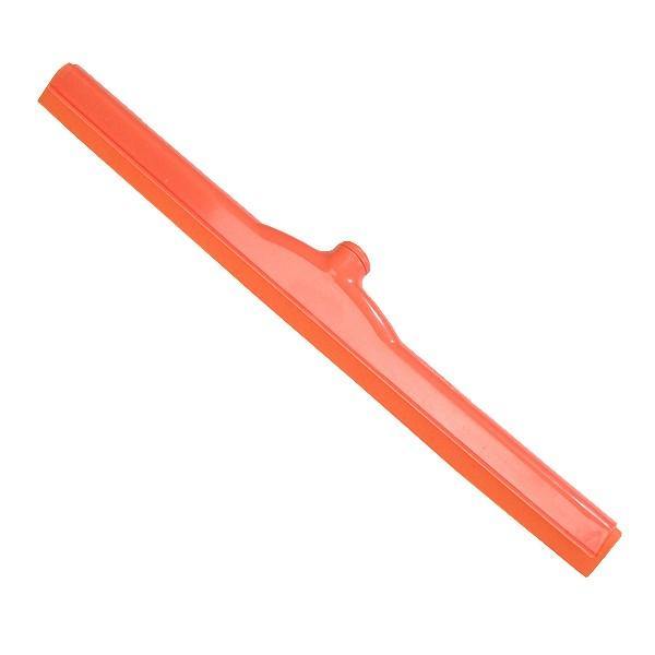 Carlisle 4156824 Sparta Spectrum 24" Orange, Double Foam Floor Squeegee with Plastic Frame