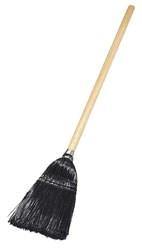 Carlisle 4168303 3-Stitch Lobby Corn Broom with 32" Handle