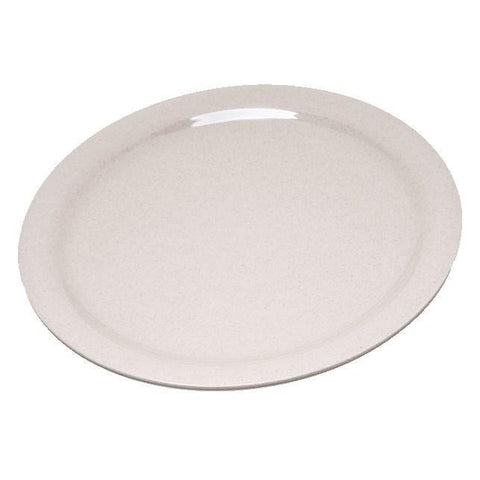 Carlisle 4300471 Durus 9" Sand Narrow Rim Melamine Plate