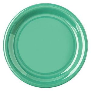 Carlisle 4300809 Durus 6-1/2" Meadow Green Narrow Rim Melamine Pie Plate