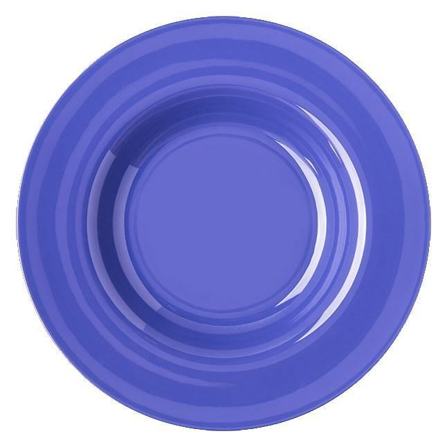 Carlisle 4303014 Durus® Chef Salad/Pasta Bowl - 20 oz., Ocean Blue Melamine