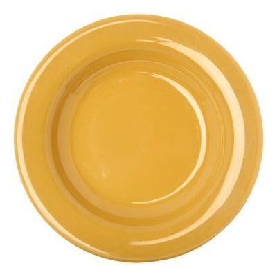 Carlisle 4303022 Durus® Chef Salad/Pasta Bowl - 20 oz., Honey Yellow, Melamine