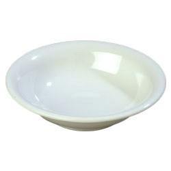 Carlisle 4303202 Durus 16 Oz. White Melamine Rimmed Bowl