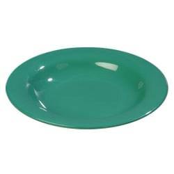Carlisle 4303409 Durus® Pasta/Soup/Salad Bowl - 13 Oz., Meadow Green, Melamine