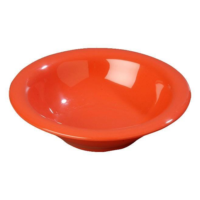 Carlisle 4303652 Durus 12 Oz Sunset Orange Melamine Soup Bowl