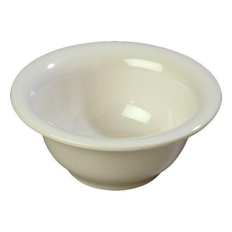 Carlisle 4303842 Durus 10 Oz Bone Melamine Nappie Bowl