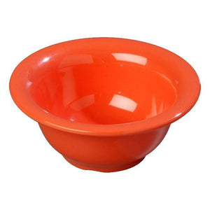 Carlisle 4303852 Durus 10 Oz Sunset Orange Melamine Nappie Bowl