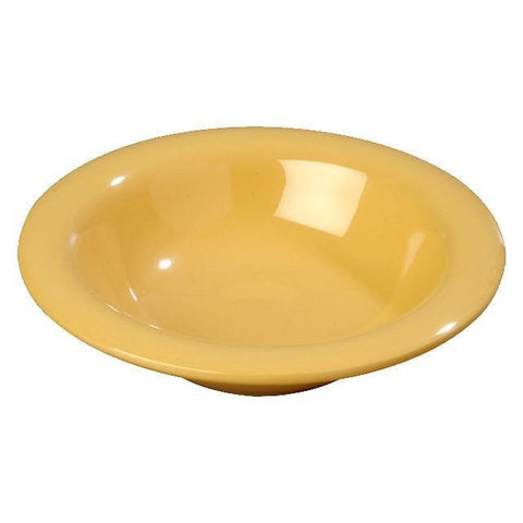 Carlisle 4304022 Durus 6 Oz Honey Yellow Melamine Soup Bowl