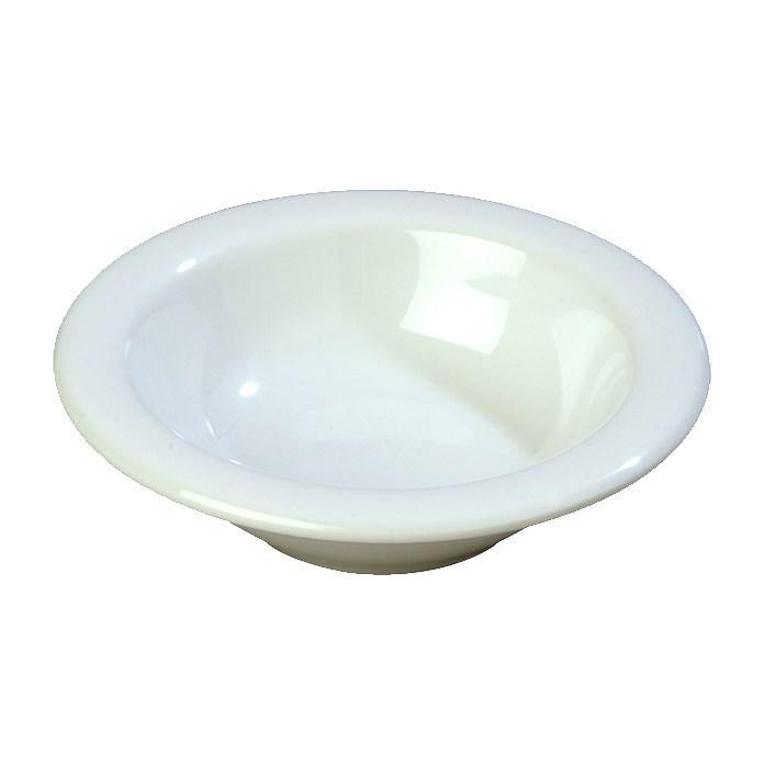 Carlisle 4304202 Durus 4-1/2 Oz White Melamine Fruit Bowl