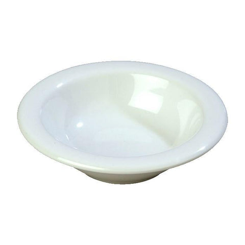 Carlisle 4304202 Durus 4-1/2 Oz White Melamine Fruit Bowl