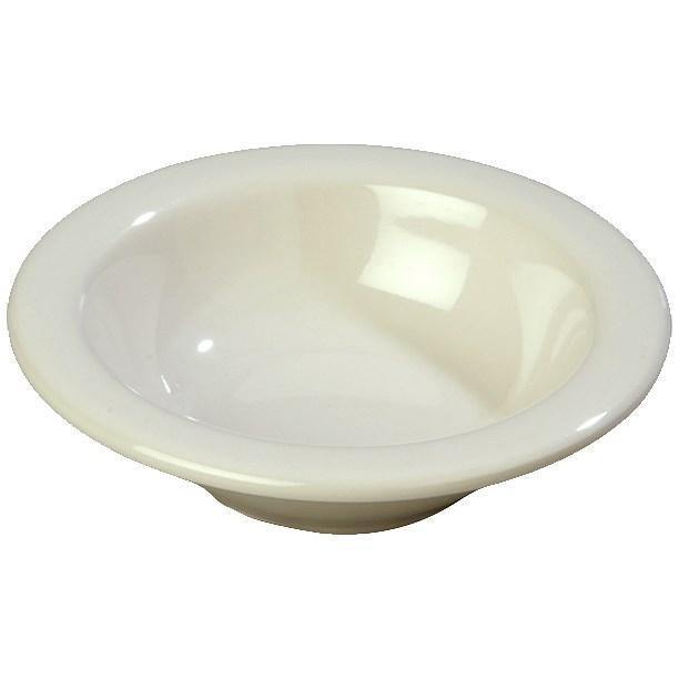 Carlisle 4304242 Durus 4-1/2 Oz Bone Melamine Fruit Bowl
