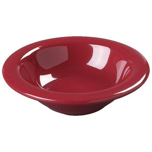 Carlisle 4304258 Durus 4-1/2 Oz Roma Red Melamine Fruit Bowl