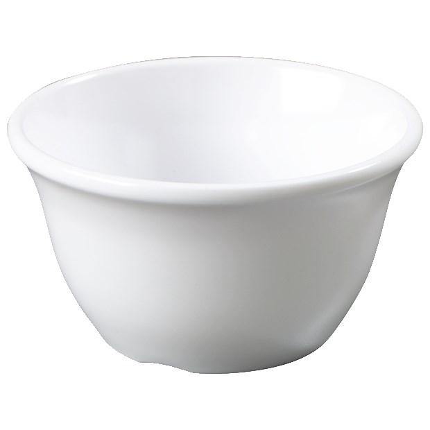 Carlisle 4305002 Durus 4" Round Bouillon Cup with 7-Oz Capacity, Melamine, White