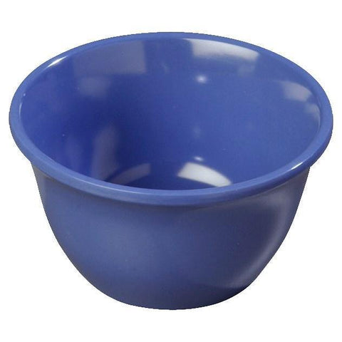 Carlisle 4305014 Durus 4" Round Bouillon Cup with 7-Oz Capacity, Melamine, Ocean Blue