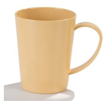 Carlisle 4306822 12 Oz. Honey Yellow Tritan Nesting Mug