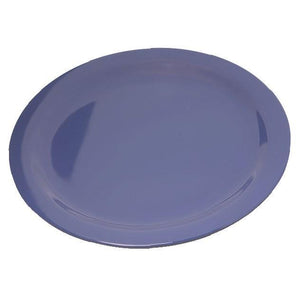 Carlisle 4350014 Dallas Ware 10-1/5" Blue Melamine Plate