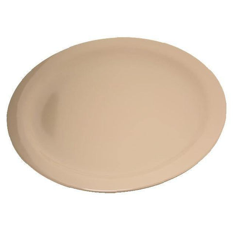 Carlisle 4350025 Dallas Ware 10-1/5" Tan Melamine Plate