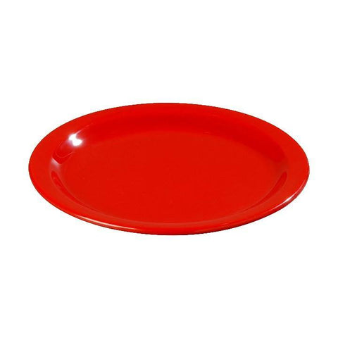 Carlisle 4350105 Dallas Ware 9" Red Melamine Plate