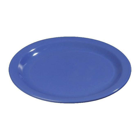 Carlisle 4350114 Dallas Ware 9" Blue Melamine Plate