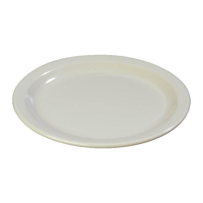 Carlisle 4350142 Dallas Ware 9" Bone Melamine Plate