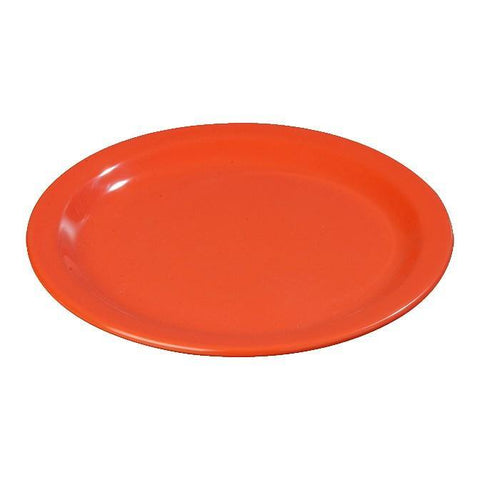 Carlisle 4350152 Dallas Ware 9" Sunset Orange Melamine Plate