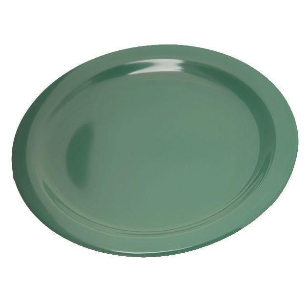 Carlisle 4350309 Dallas Ware 7-1/5" Meadow Green Melamine Salad Plate
